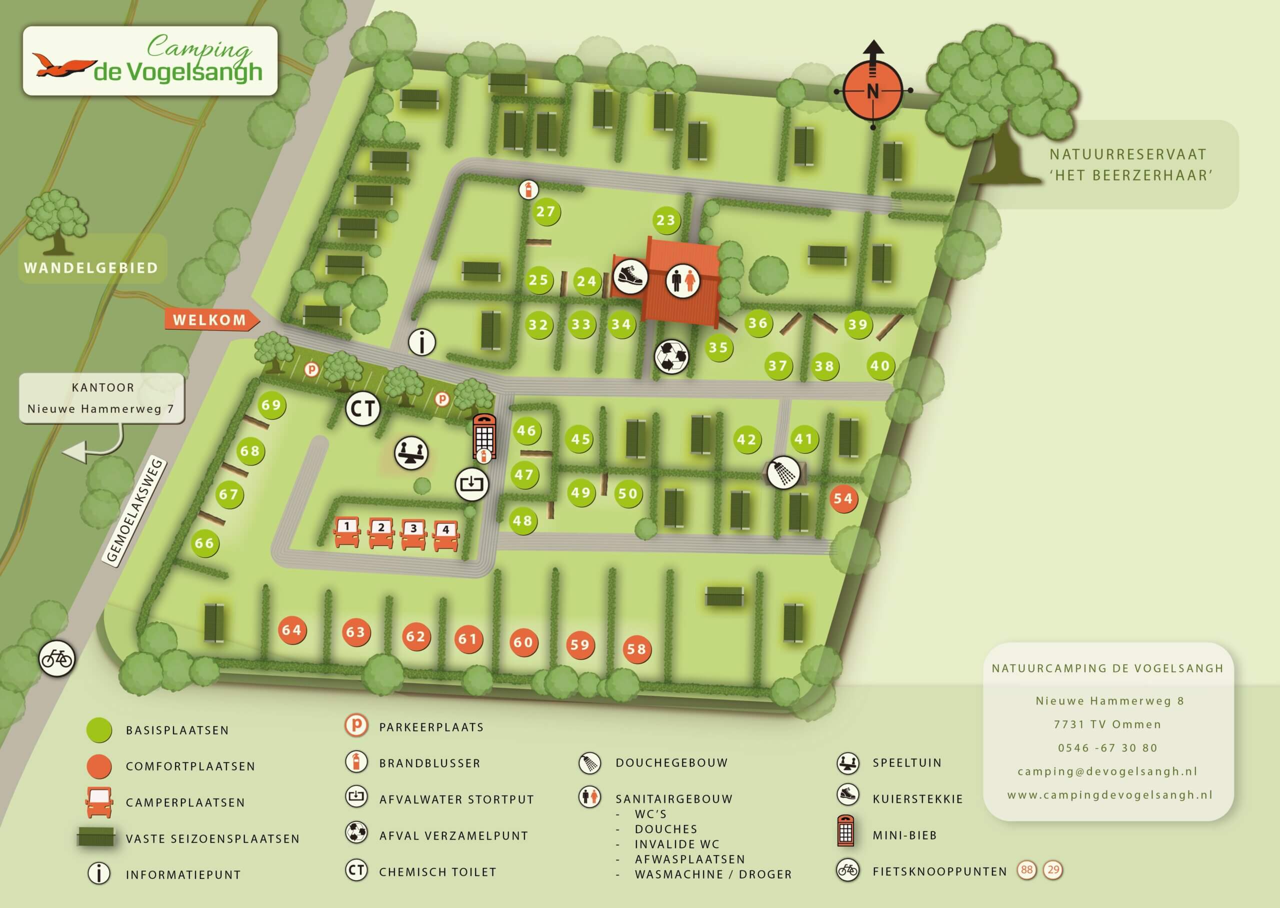 Plattegrond Plattegrond Camping De Vogelsangh plattegrond-plattegrond-camping-de-vogelsangh